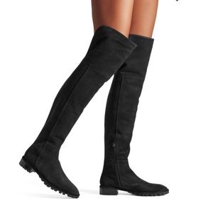 Stuart Weitzman Amber suede over the knee boots